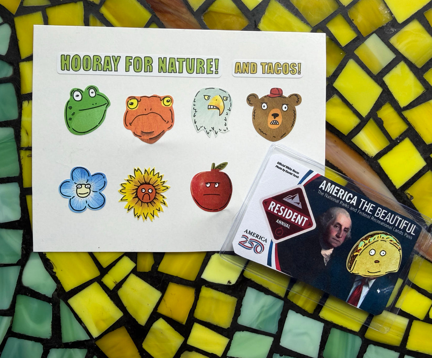 Hooray for Nature Sticker Sheet