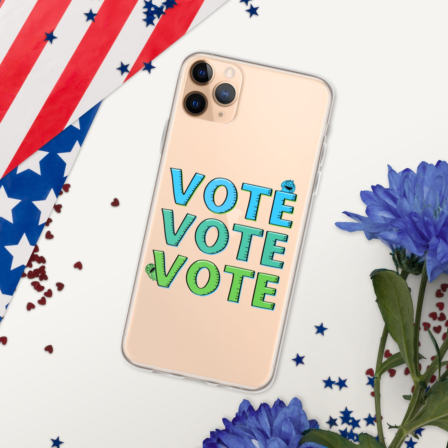 "Vote" Clear Case for iPhone®
