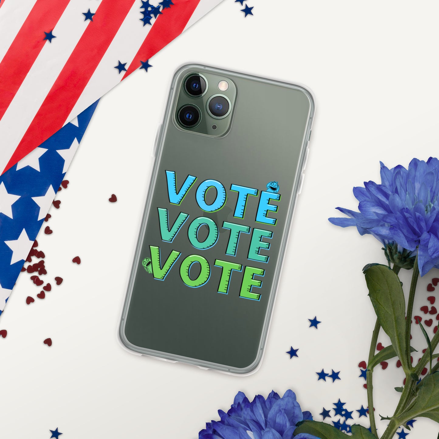 "Vote" Clear Case for iPhone®