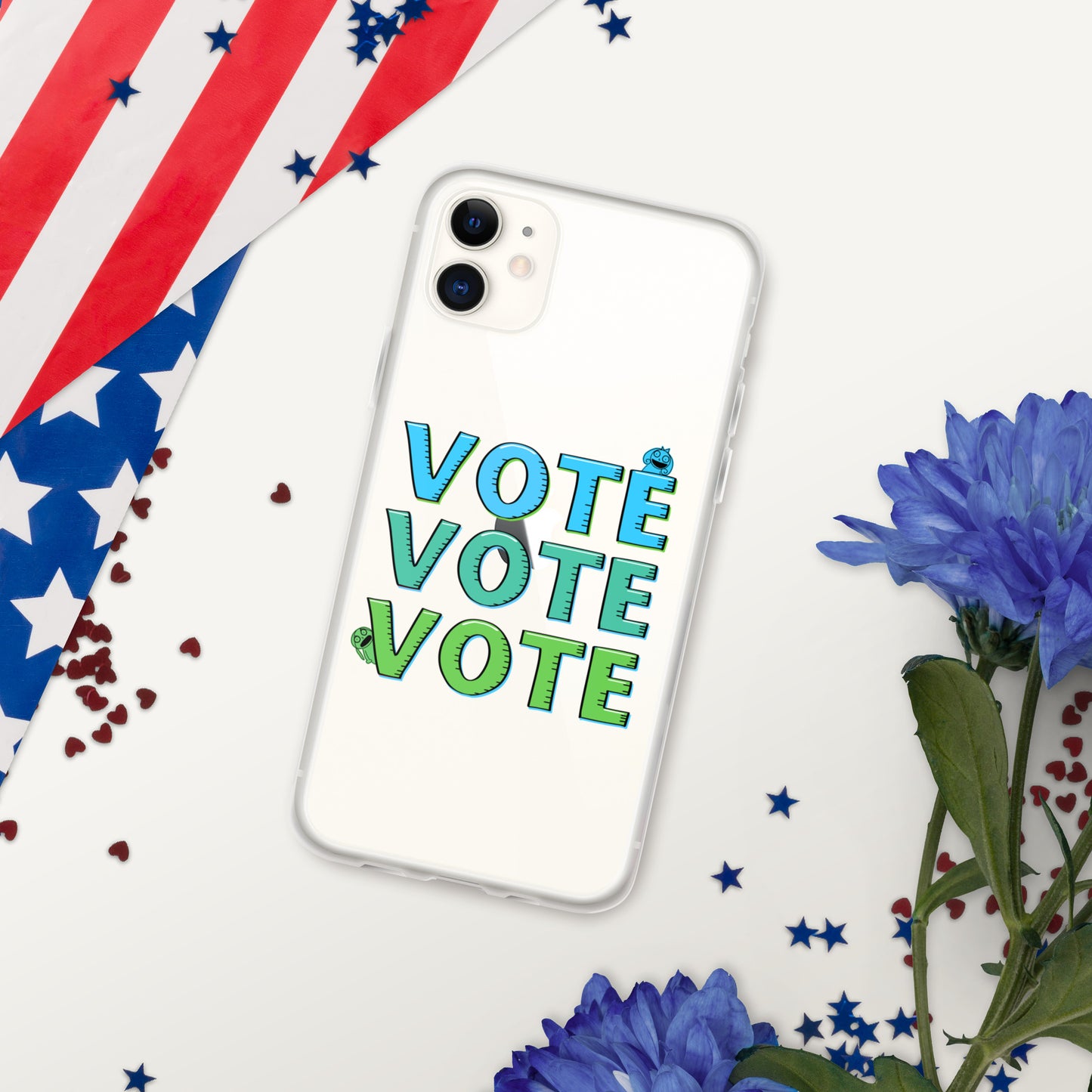 "Vote" Clear Case for iPhone®