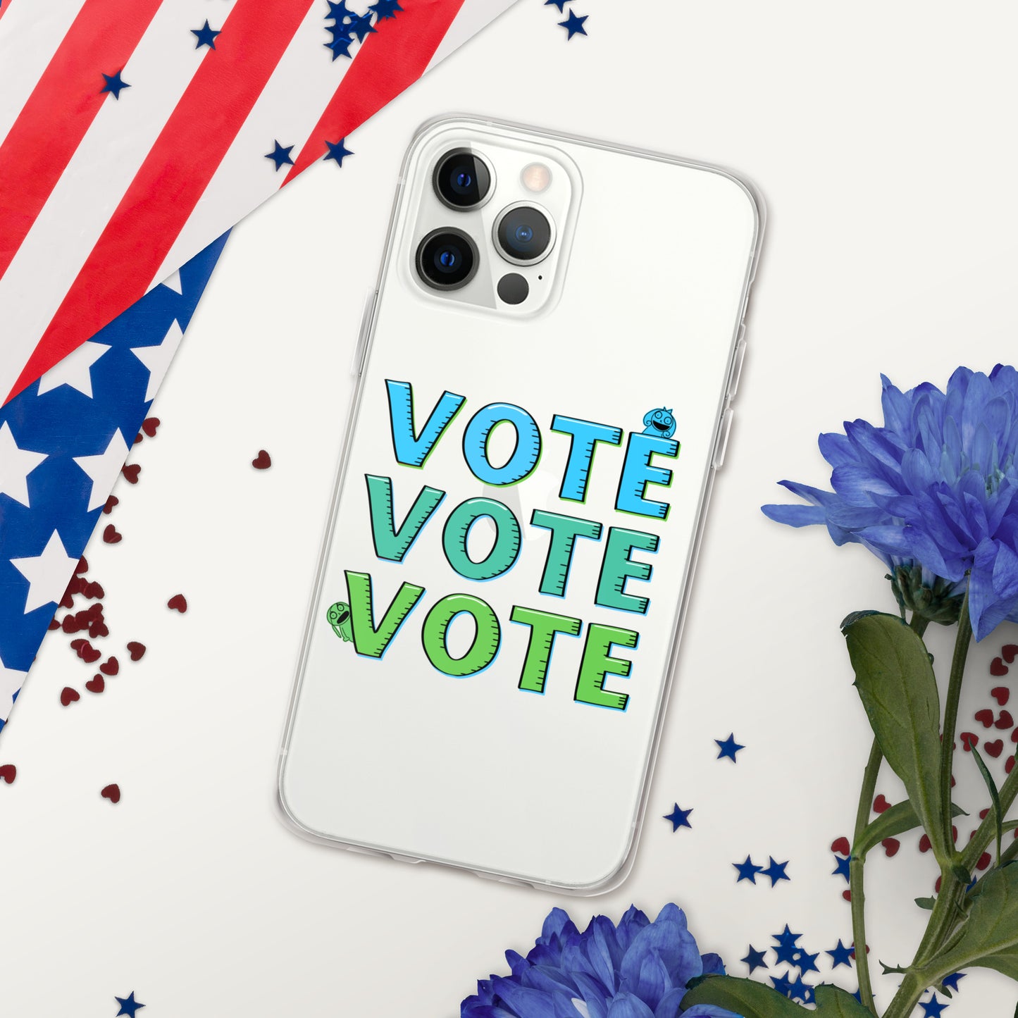 "Vote" Clear Case for iPhone®