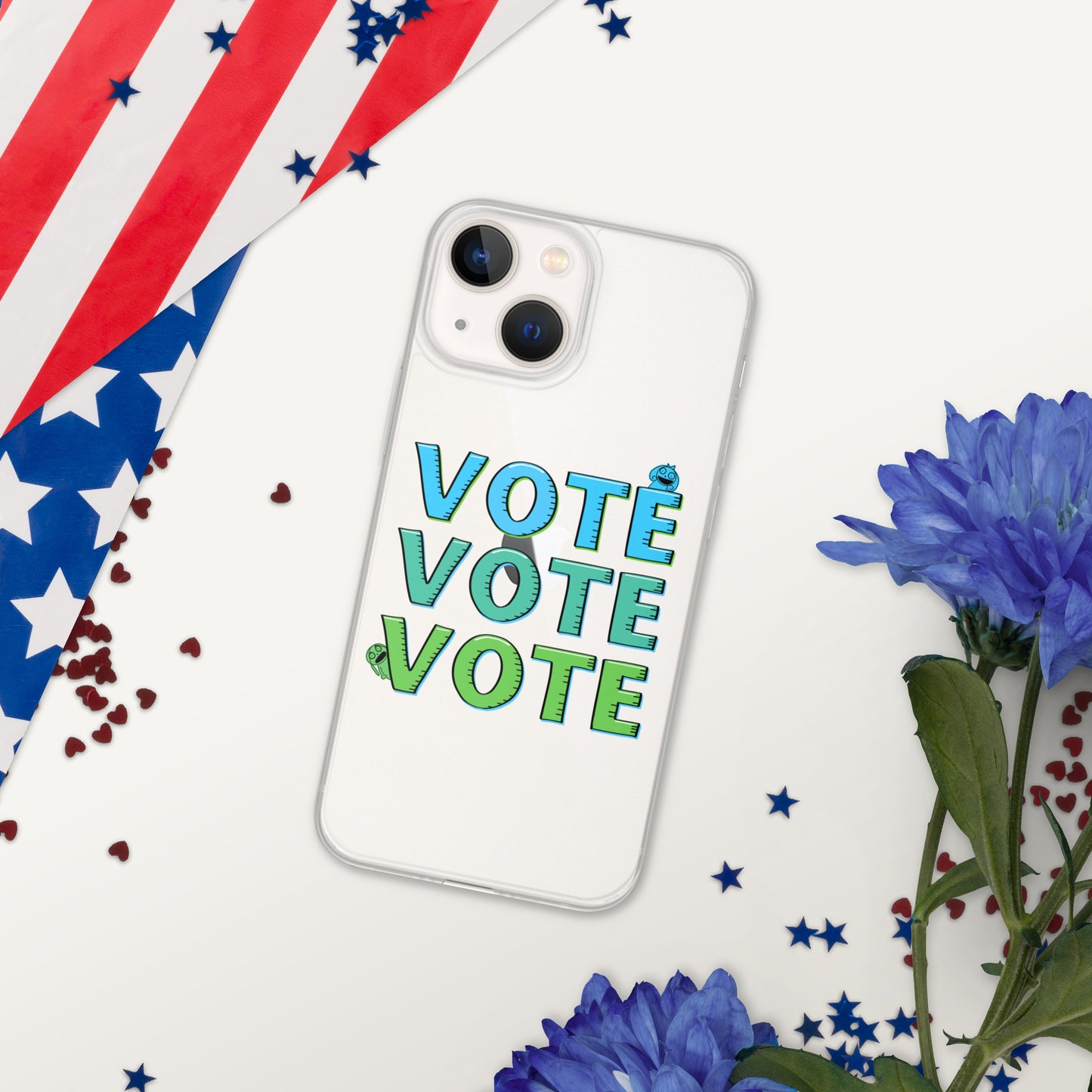 "Vote" Clear Case for iPhone®