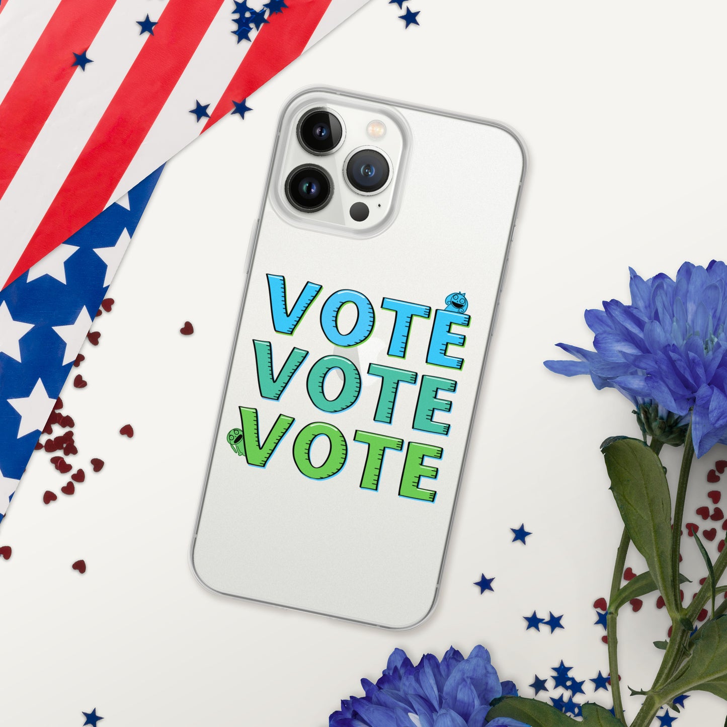 "Vote" Clear Case for iPhone®