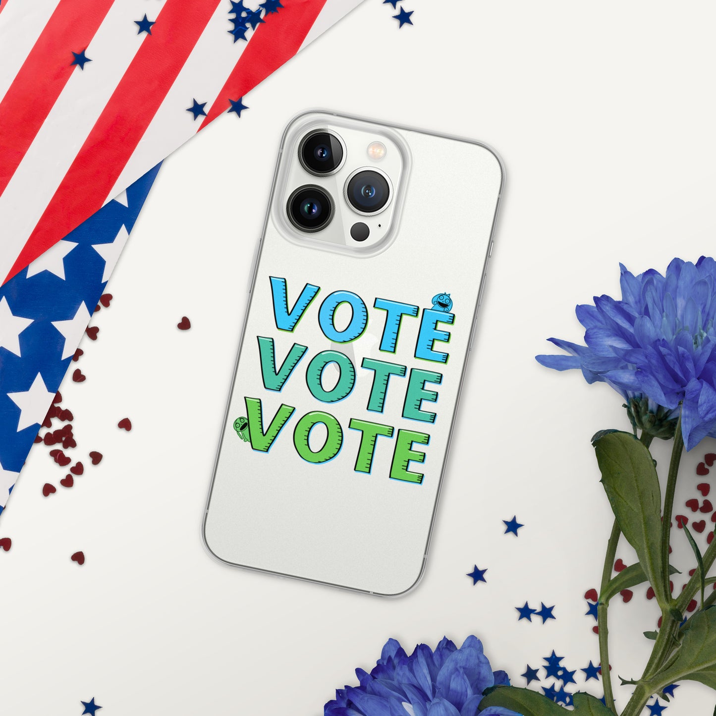 "Vote" Clear Case for iPhone®