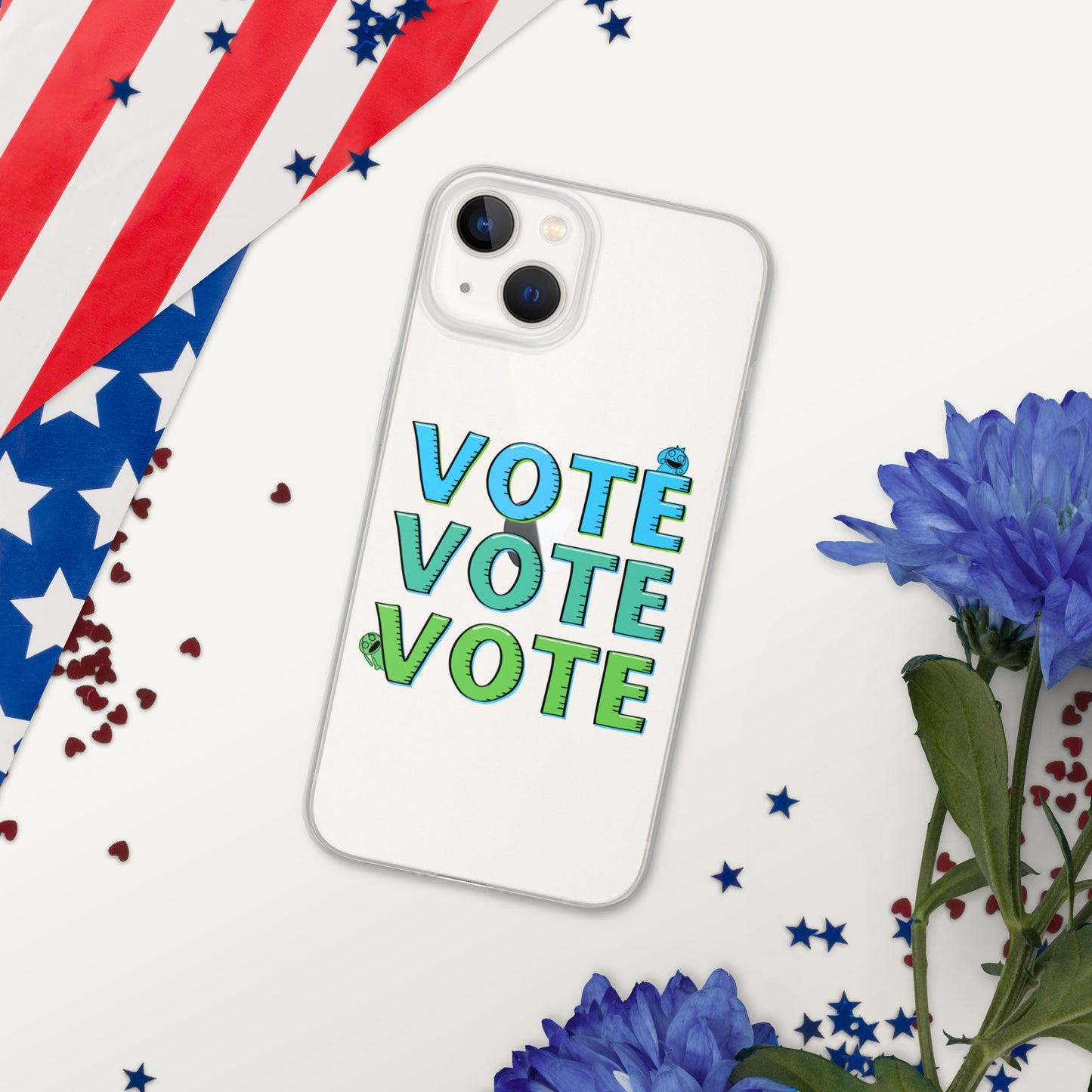 "Vote" Clear Case for iPhone®