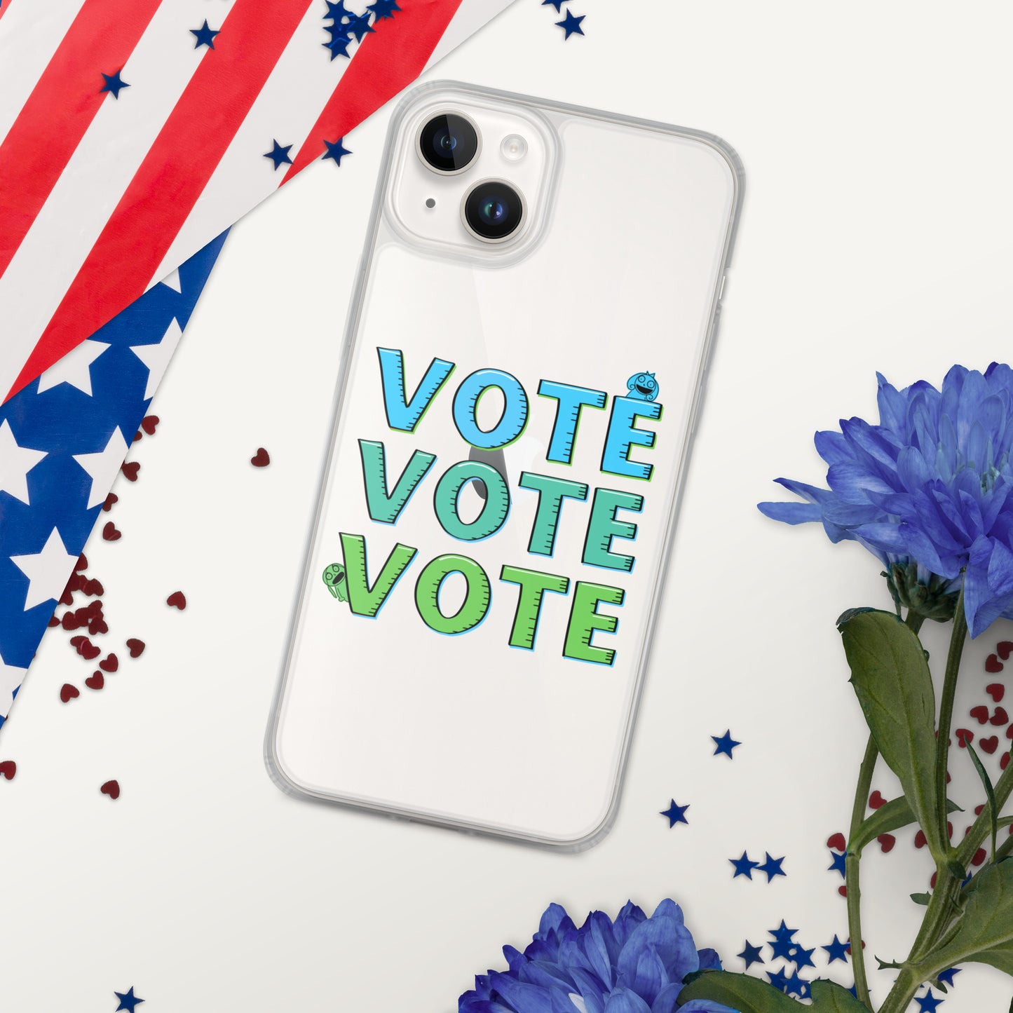 "Vote" Clear Case for iPhone®