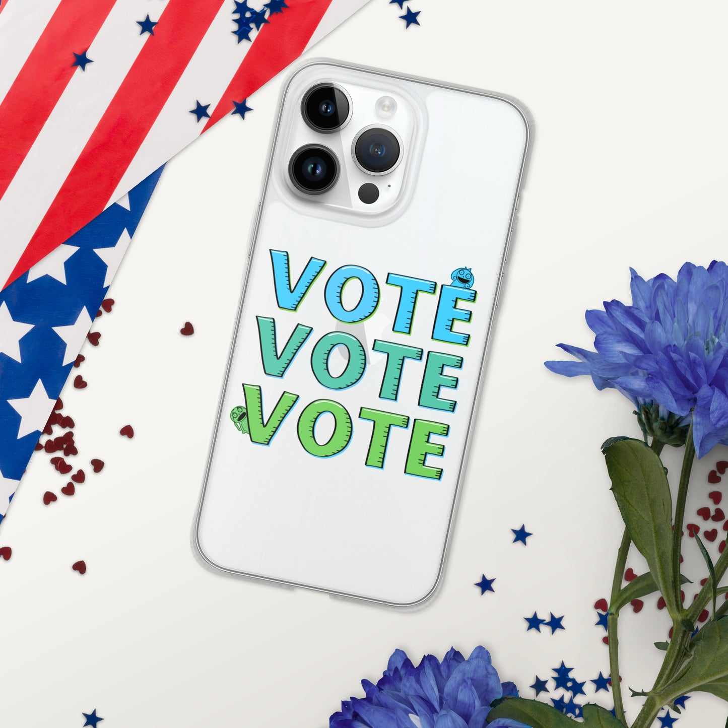 "Vote" Clear Case for iPhone®