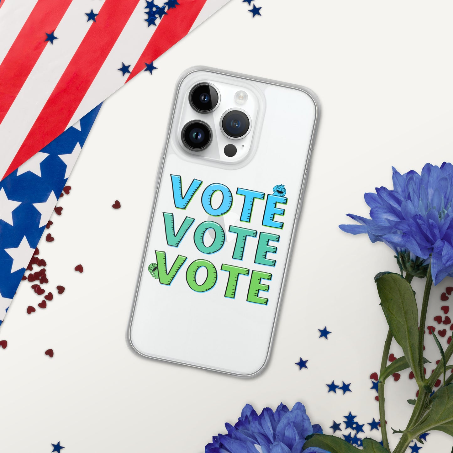 "Vote" Clear Case for iPhone®