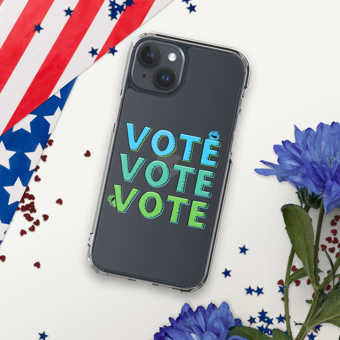 "Vote" Clear Case for iPhone®
