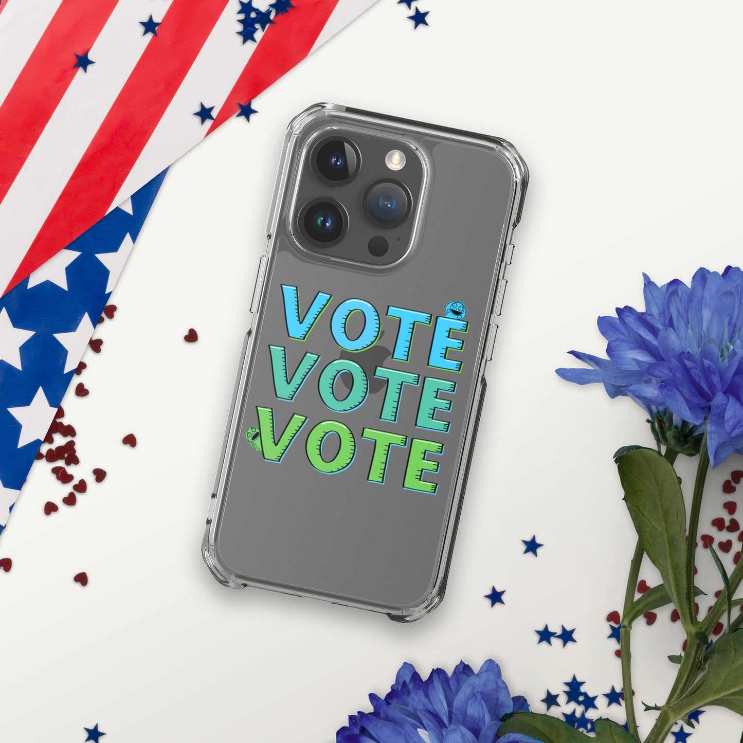 "Vote" Clear Case for iPhone®