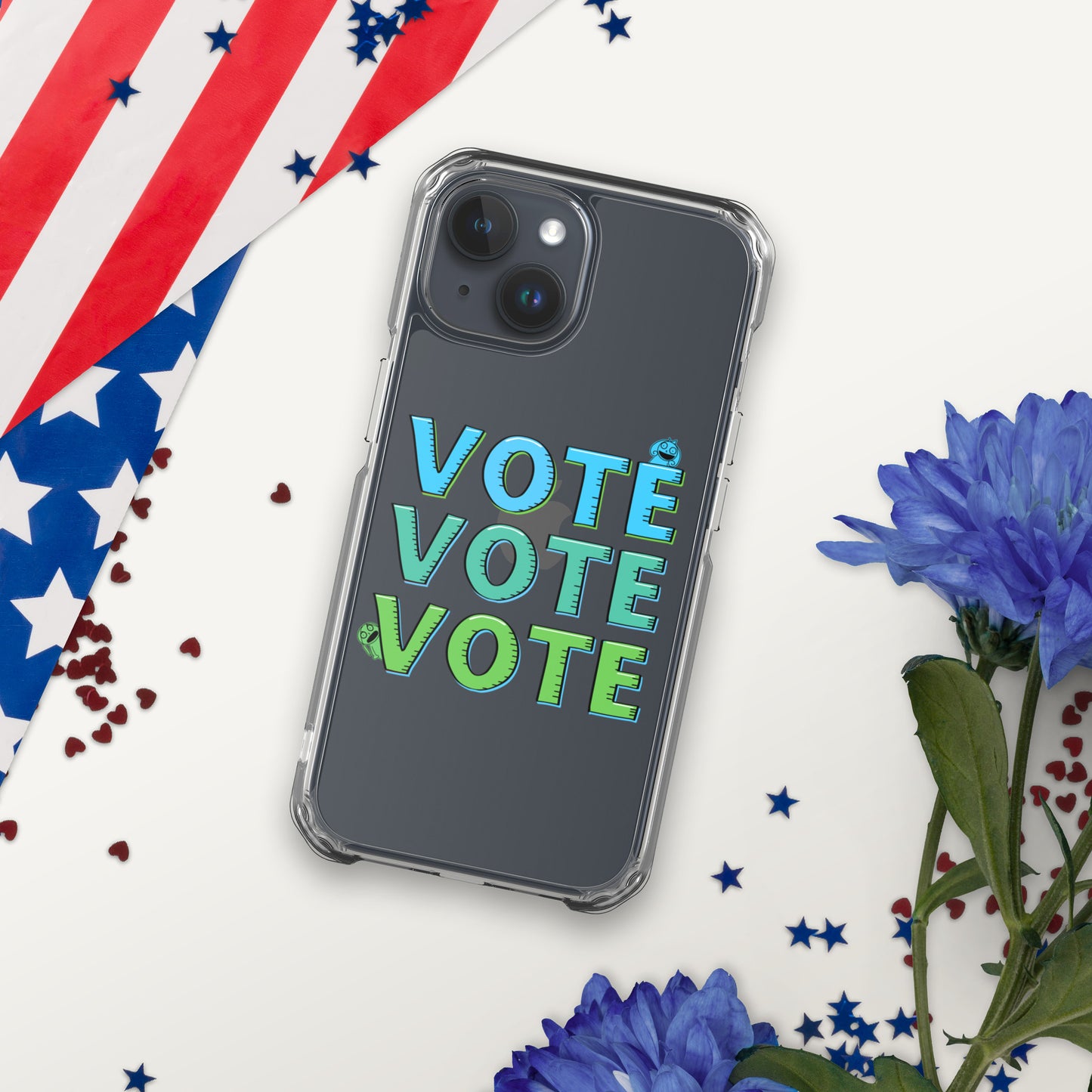 "Vote" Clear Case for iPhone®