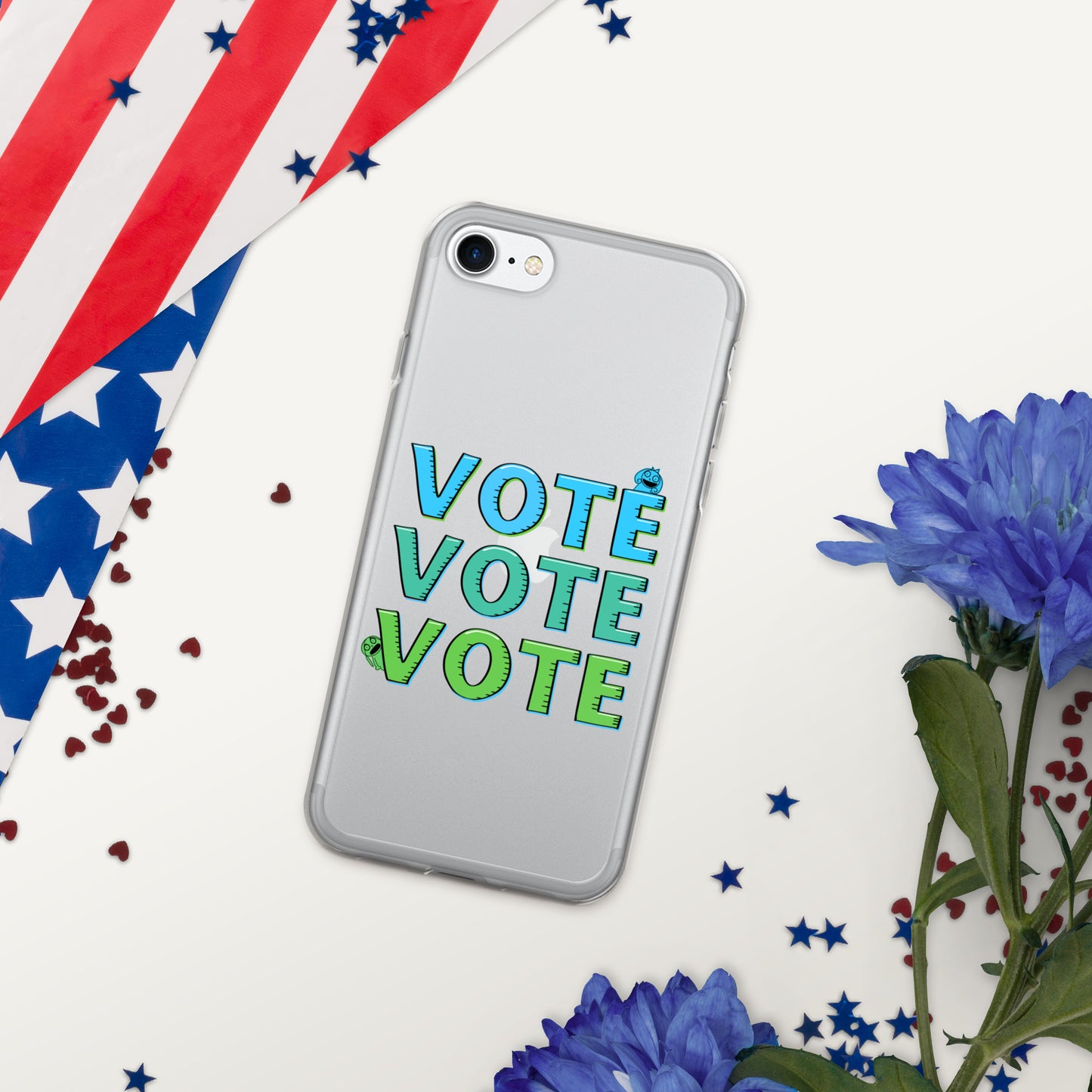"Vote" Clear Case for iPhone®