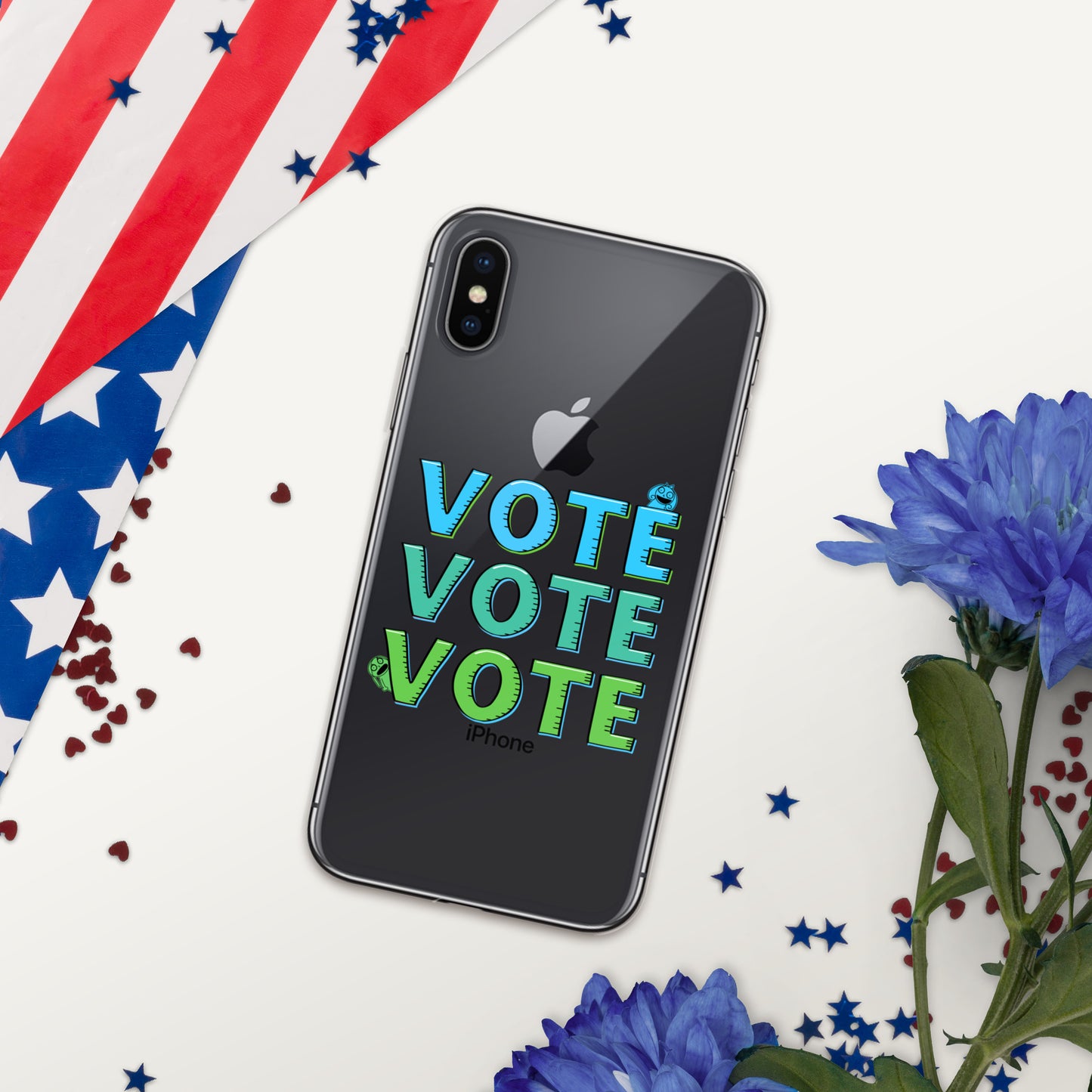 "Vote" Clear Case for iPhone®
