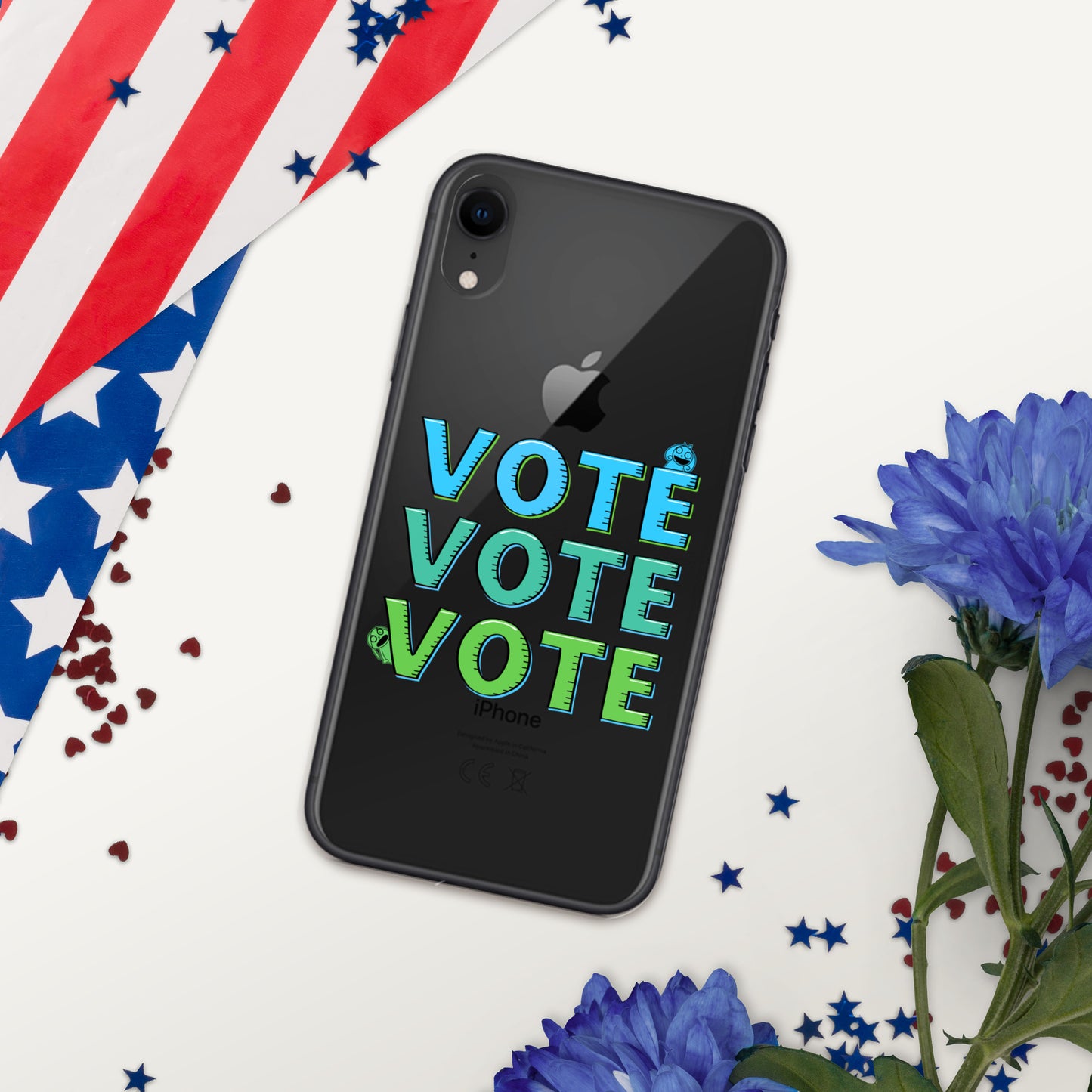 "Vote" Clear Case for iPhone®